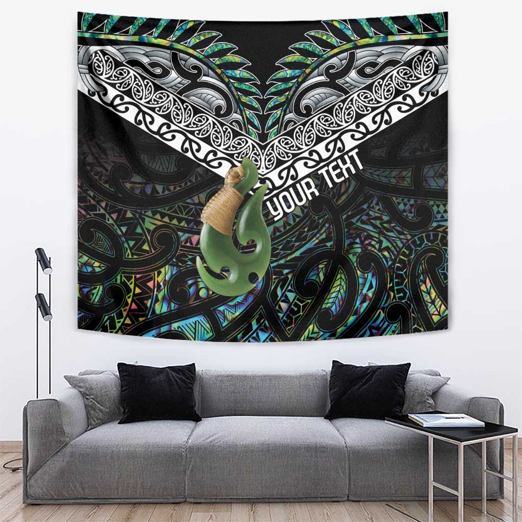 Personalised Maori Manaia Tapestry New Zealand Tribal Hei Matau Papua Shell - Vibe Hoodie Shop