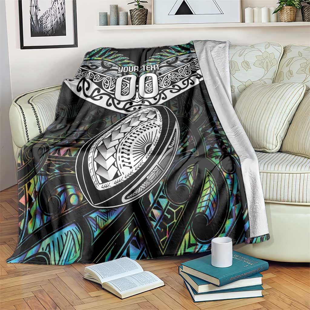 Custom New Zealand Blanket Maori Rugby Tattoo Papua Shell - Vibe Hoodie Shop