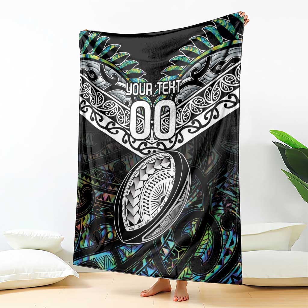 Custom New Zealand Blanket Maori Rugby Tattoo Papua Shell - Vibe Hoodie Shop