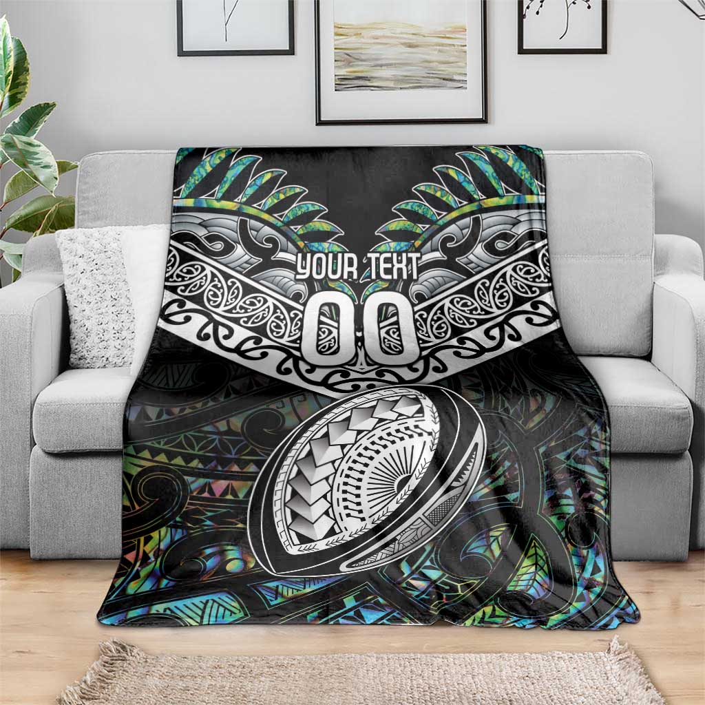 Custom New Zealand Blanket Maori Rugby Tattoo Papua Shell - Vibe Hoodie Shop