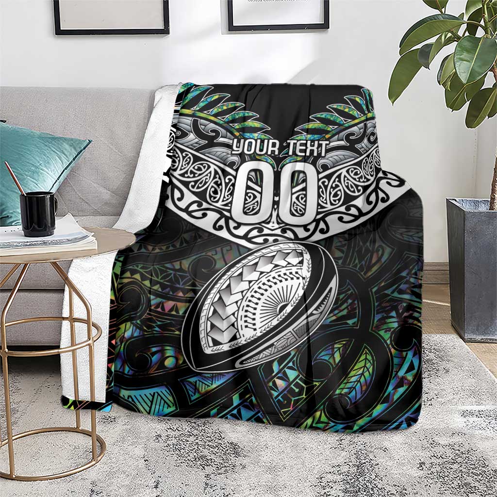Custom New Zealand Blanket Maori Rugby Tattoo Papua Shell - Vibe Hoodie Shop