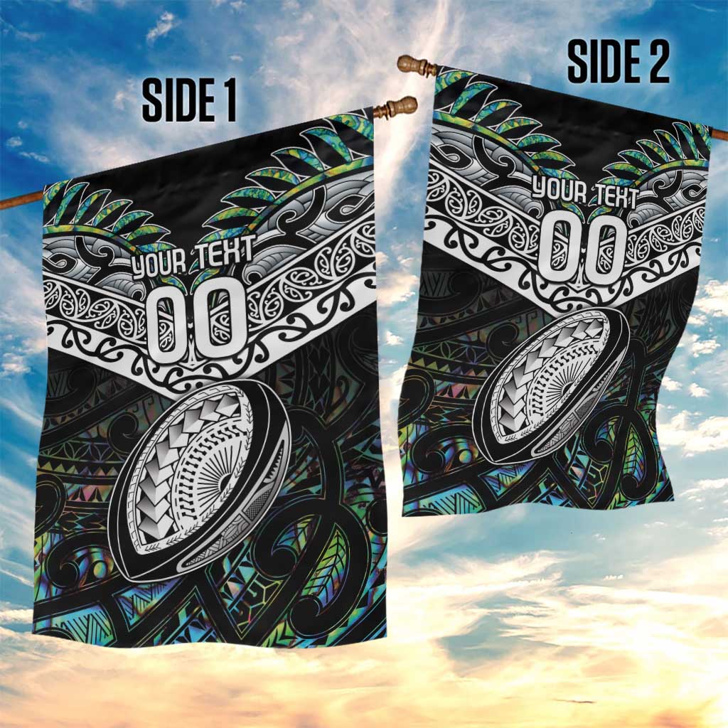 Custom New Zealand Garden Flag Maori Rugby Tattoo Papua Shell - Vibe Hoodie Shop