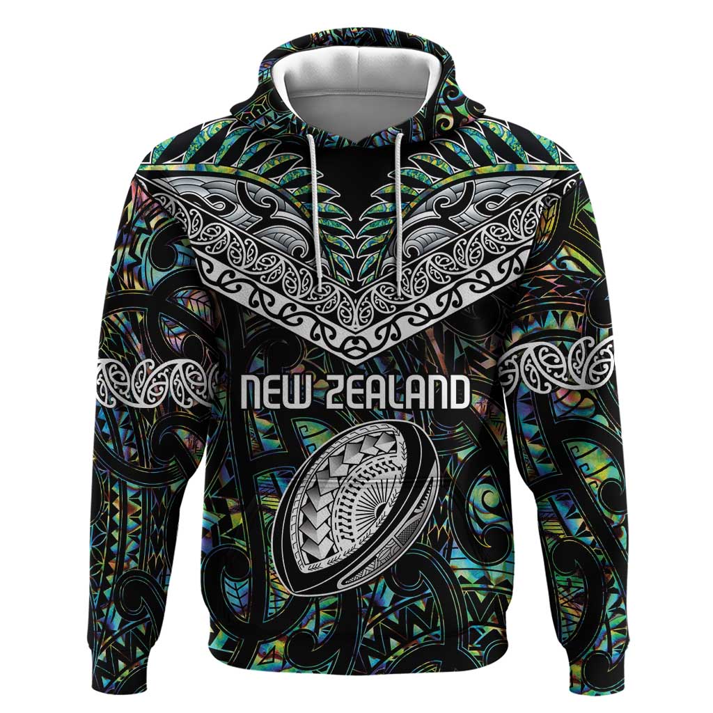 Custom New Zealand Hoodie Maori Rugby Tattoo Papua Shell LT9 - Vibe Hoodie Shop