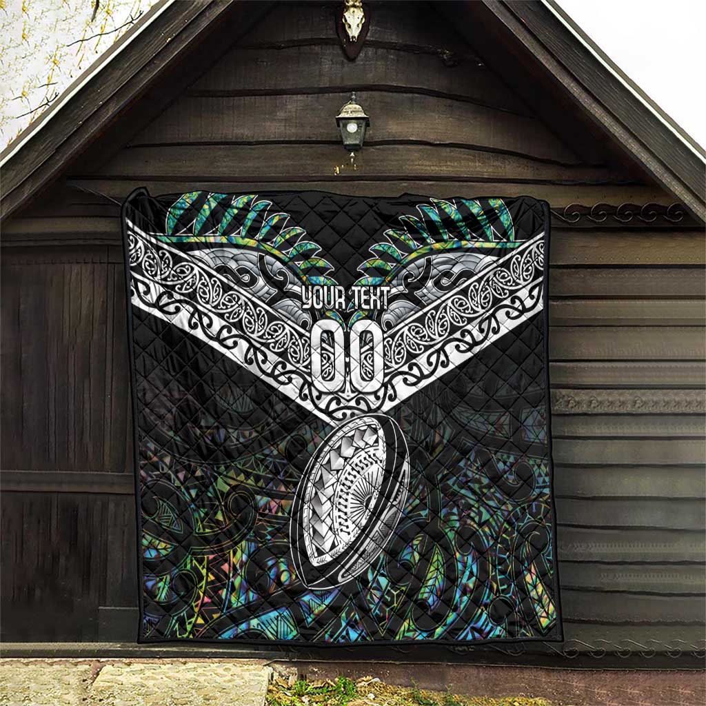 Custom New Zealand Quilt Maori Rugby Tattoo Papua Shell - Vibe Hoodie Shop
