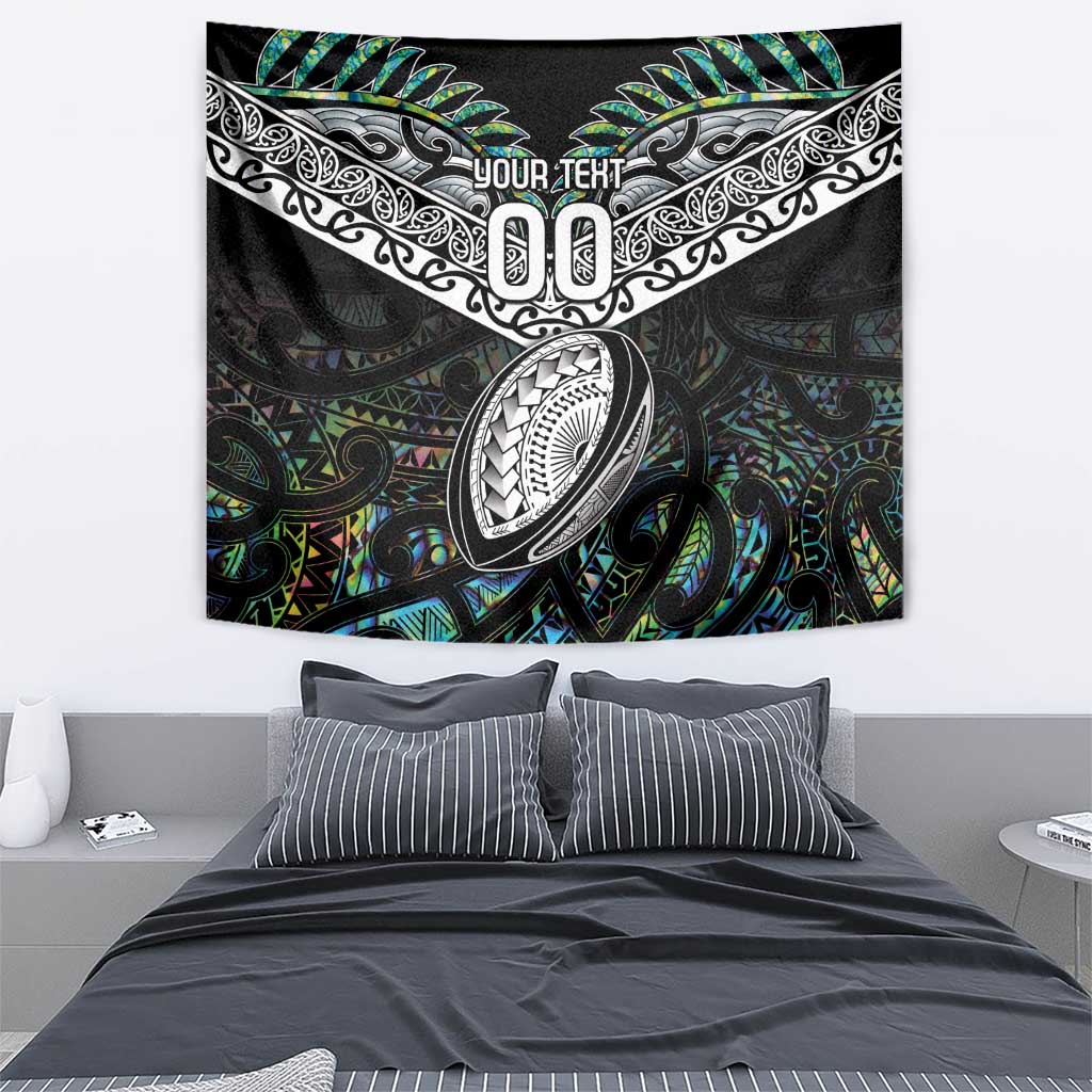 Custom New Zealand Tapestry Maori Rugby Tattoo Papua Shell - Vibe Hoodie Shop