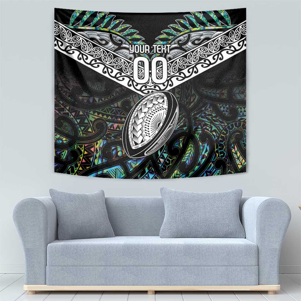 Custom New Zealand Tapestry Maori Rugby Tattoo Papua Shell - Vibe Hoodie Shop