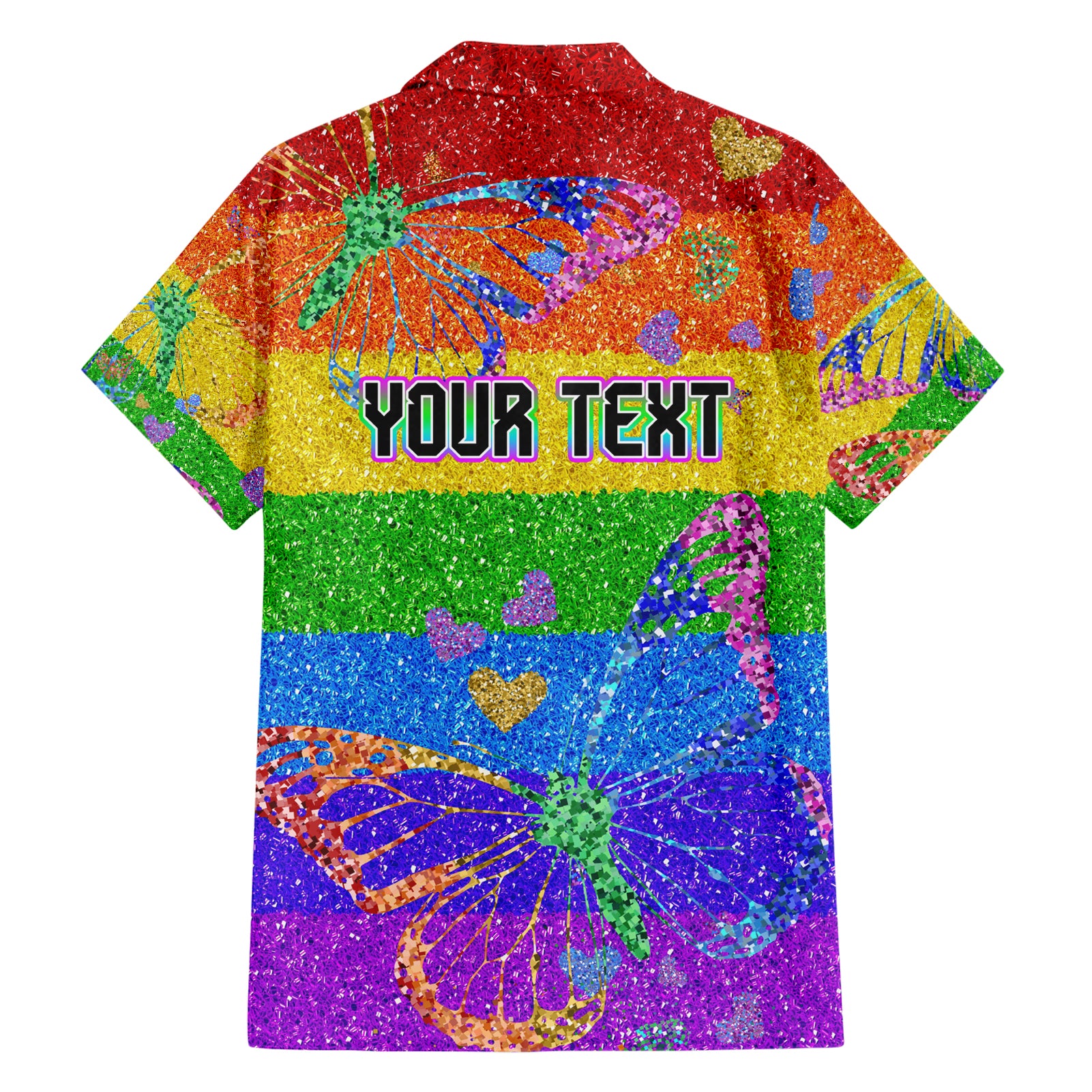 Sydney Mardi Gras Hawaiian Shirt Pride Rainbow Glitter Colorful Style - Vibe Hoodie Shop
