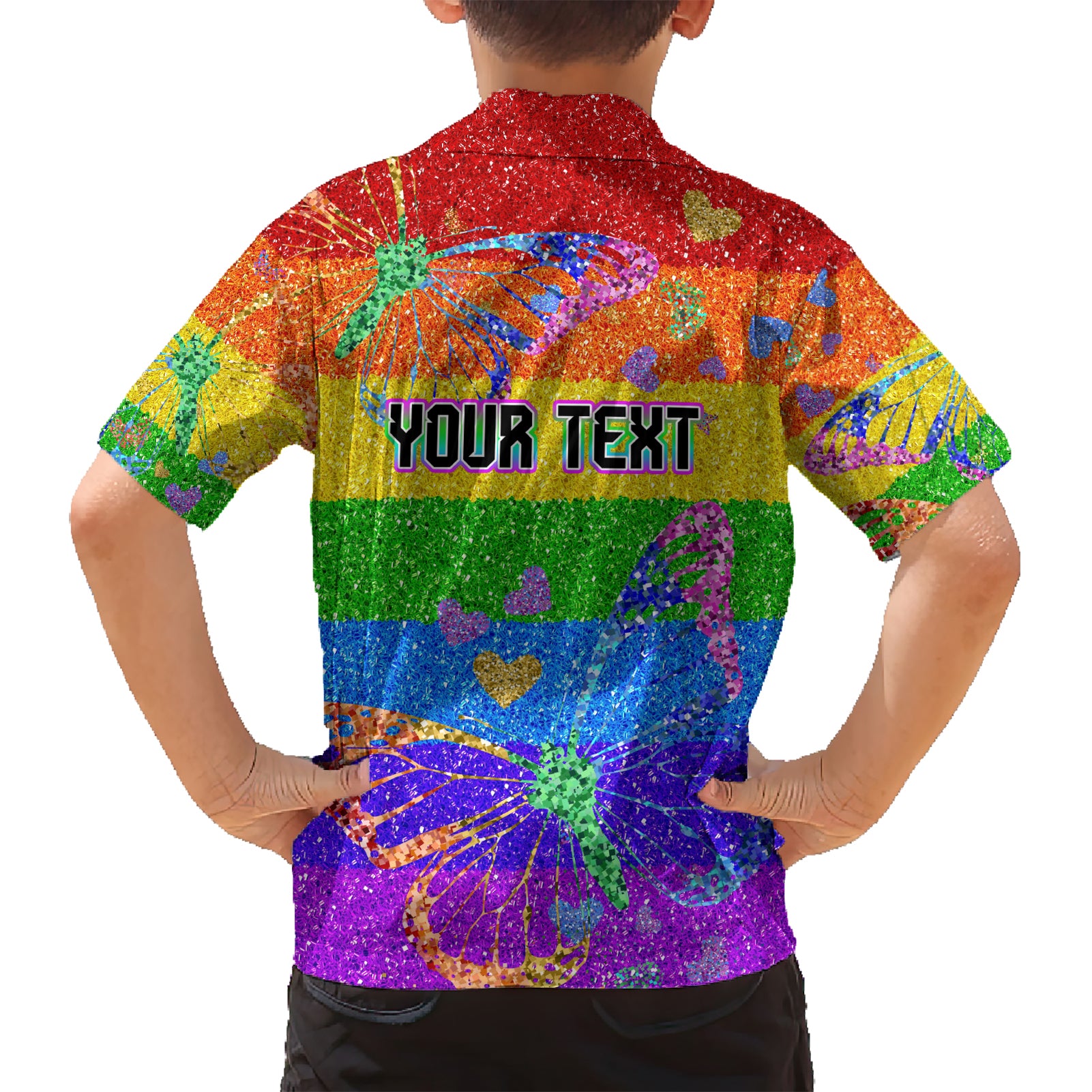 Sydney Mardi Gras Hawaiian Shirt Pride Rainbow Glitter Colorful Style - Vibe Hoodie Shop
