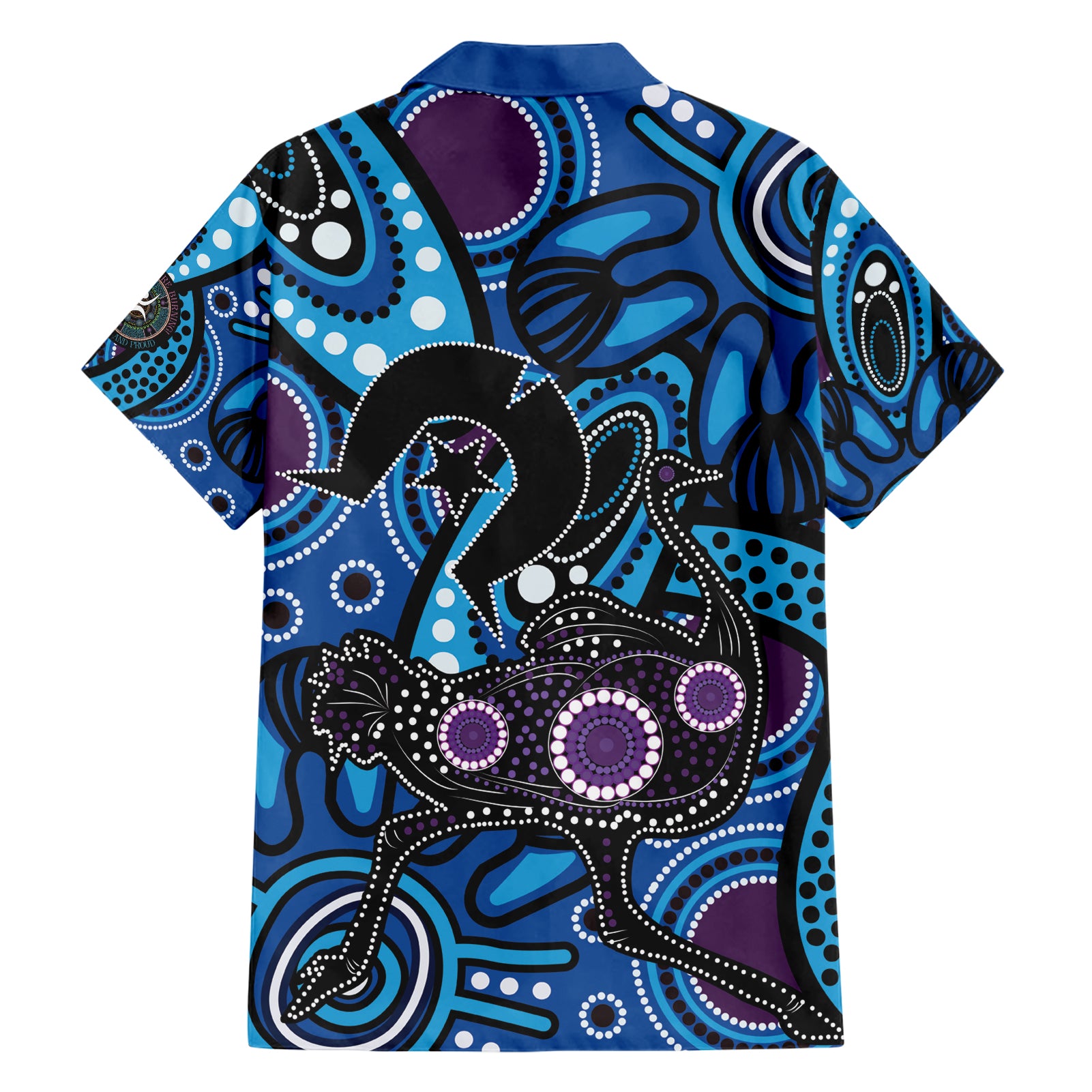 Emu NAIDOC 2024 Hawaiian Shirt Aboriginal Art Style - Vibe Hoodie Shop