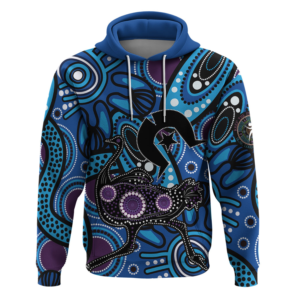Emu NAIDOC 2024 Hoodie Aboriginal Art Style LT9 - Vibe Hoodie Shop