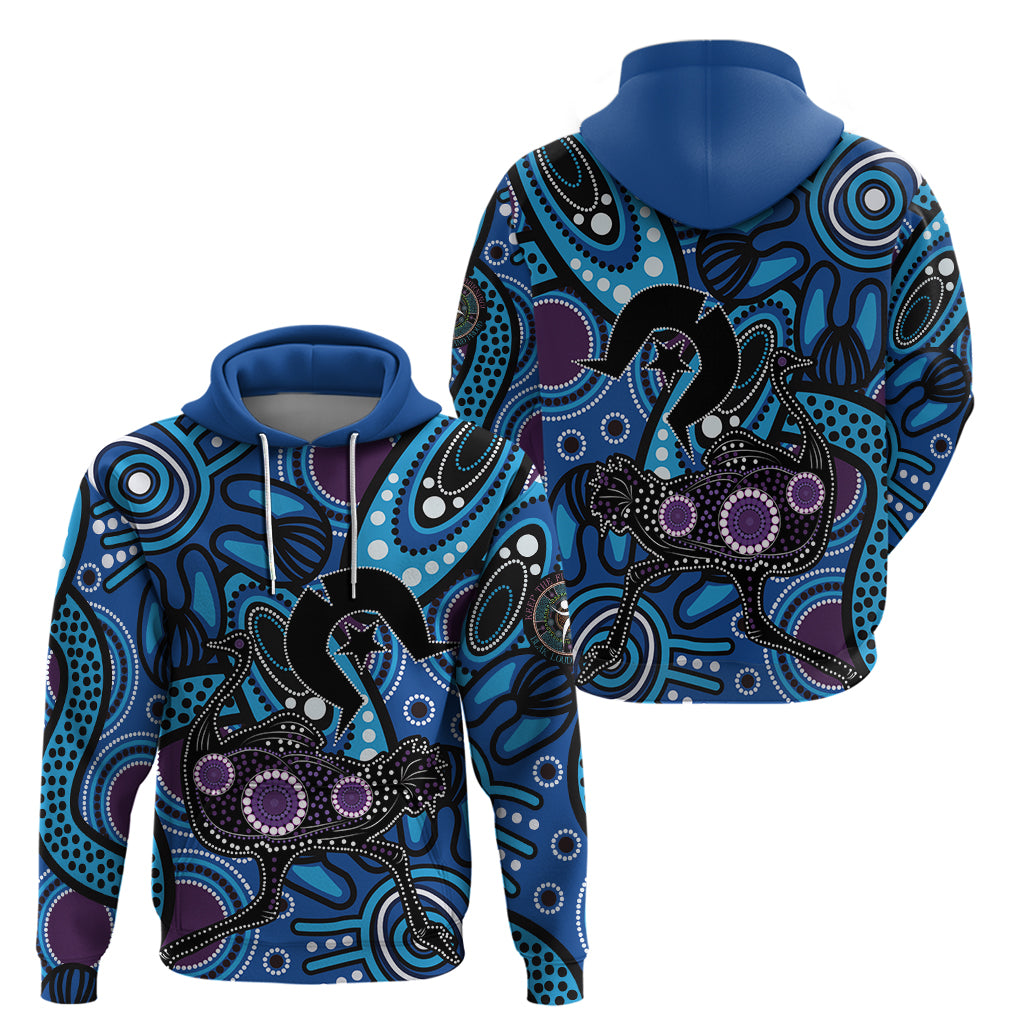 Emu NAIDOC 2024 Hoodie Aboriginal Art Style LT9 - Vibe Hoodie Shop