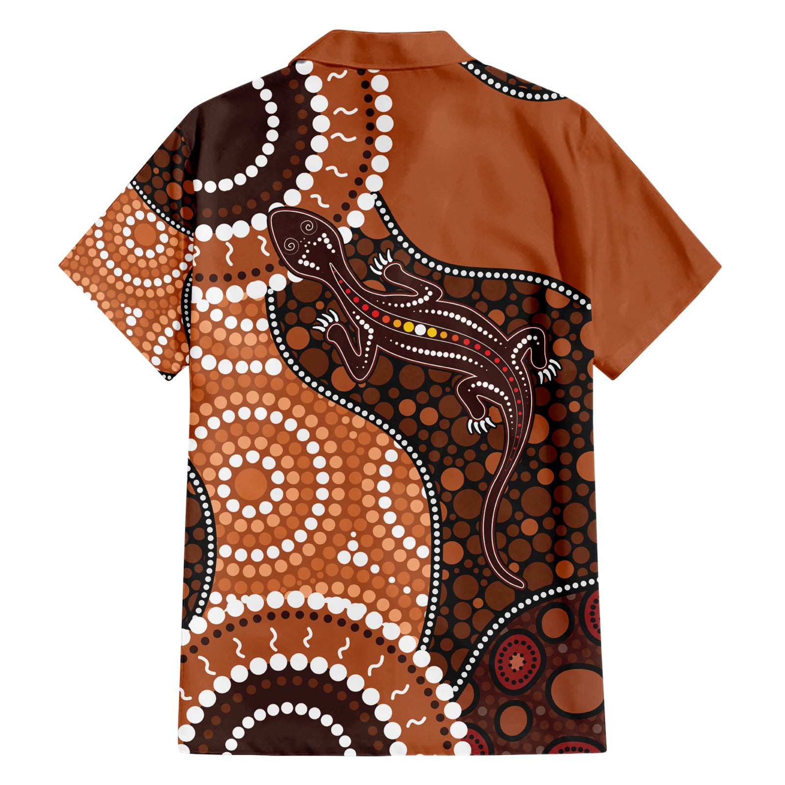 Lizard NAIDOC 2024 Hawaiian Shirt Aboriginal Art Style - Vibe Hoodie Shop