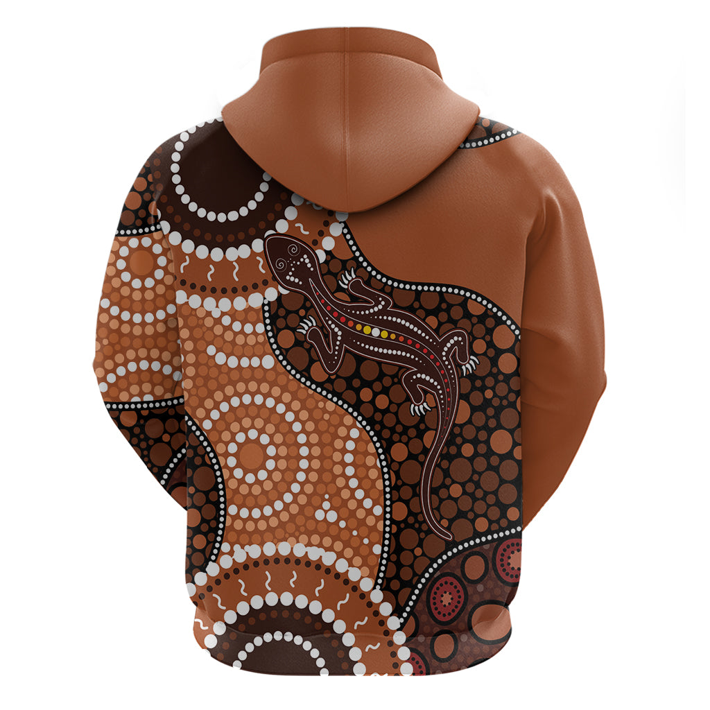 Lizard NAIDOC 2024 Hoodie Aboriginal Art Style LT9 - Vibe Hoodie Shop