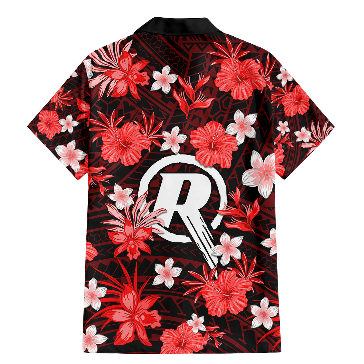 australian-renegades-cricket-family-matching-mermaid-dress-and-hawaiian-shirt-baeuty-pacific-hibiscus-and-polynesian-pattern