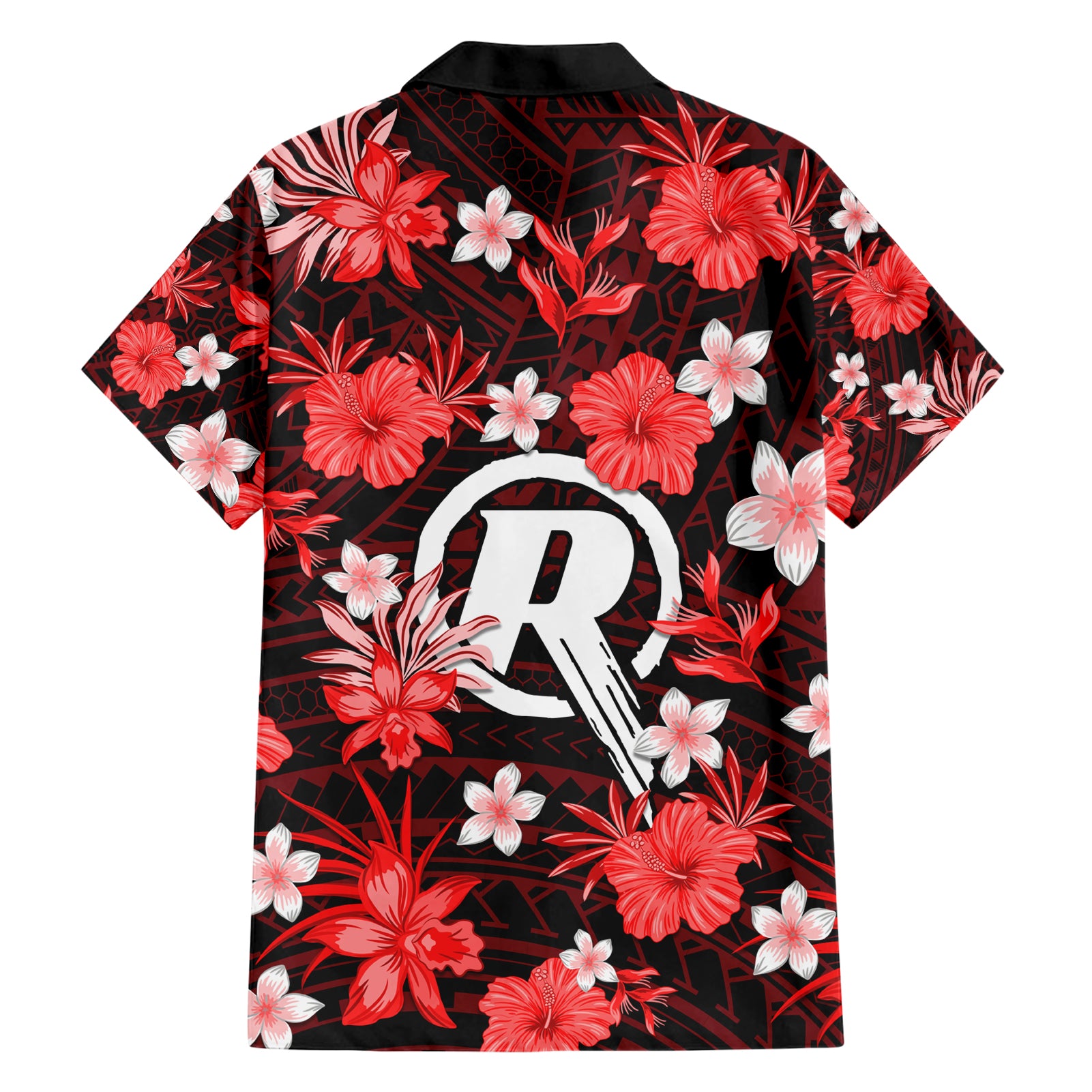 Australian Renegades Cricket Hawaiian Shirt Baeuty Pacific Hibiscus and Polynesian Pattern - Vibe Hoodie Shop