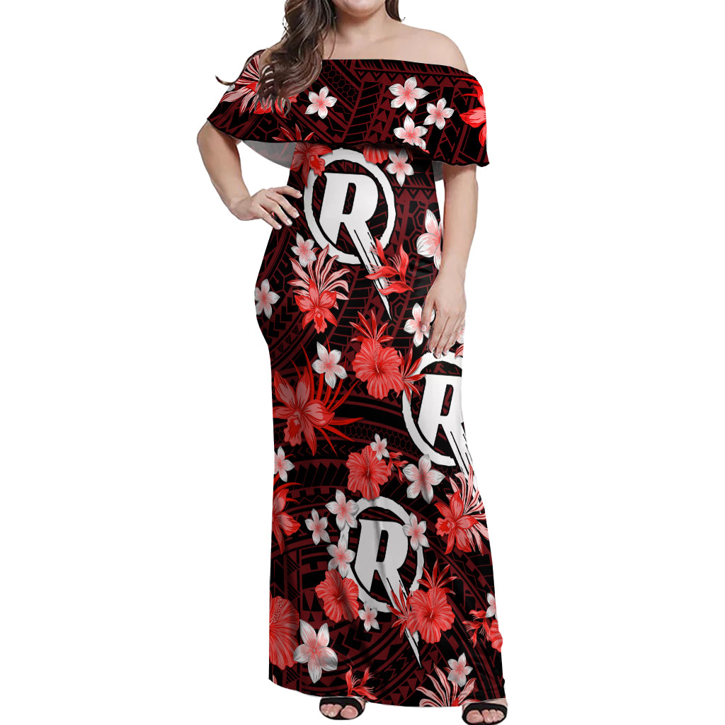 australian-renegades-cricket-off-shoulder-maxi-dress-baeuty-pacific-hibiscus-and-polynesian-pattern