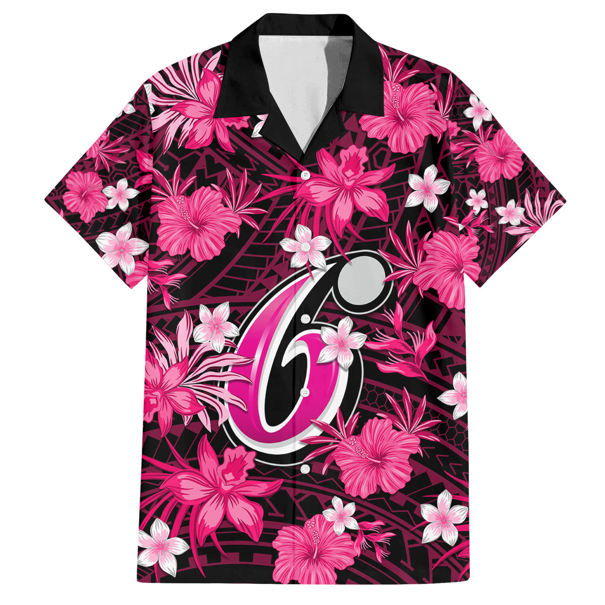 australian-sixers-cricket-family-matching-long-sleeve-bodycon-dress-and-hawaiian-shirt-baeuty-pacific-hibiscus-and-polynesian-pattern