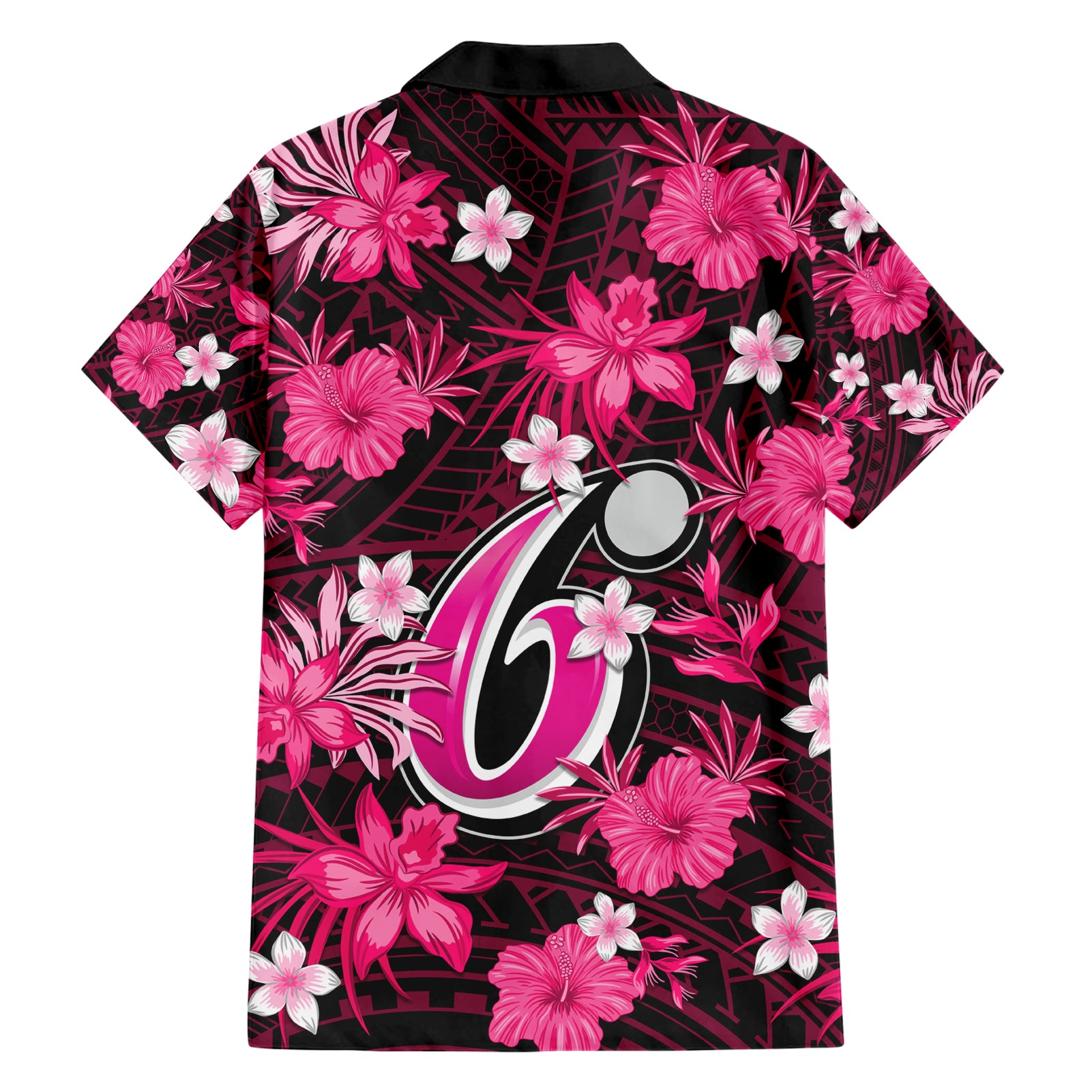 australian-sixers-cricket-family-matching-short-sleeve-bodycon-dress-and-hawaiian-shirt-baeuty-pacific-hibiscus-and-polynesian-pattern