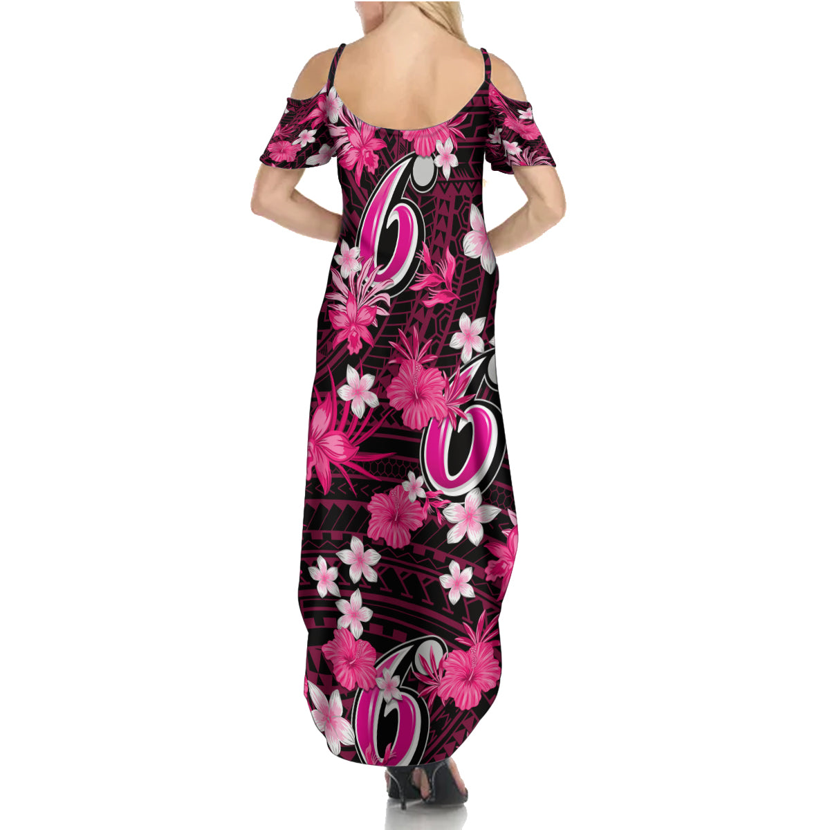 australian-sixers-cricket-summer-maxi-dress-baeuty-pacific-hibiscus-and-polynesian-pattern