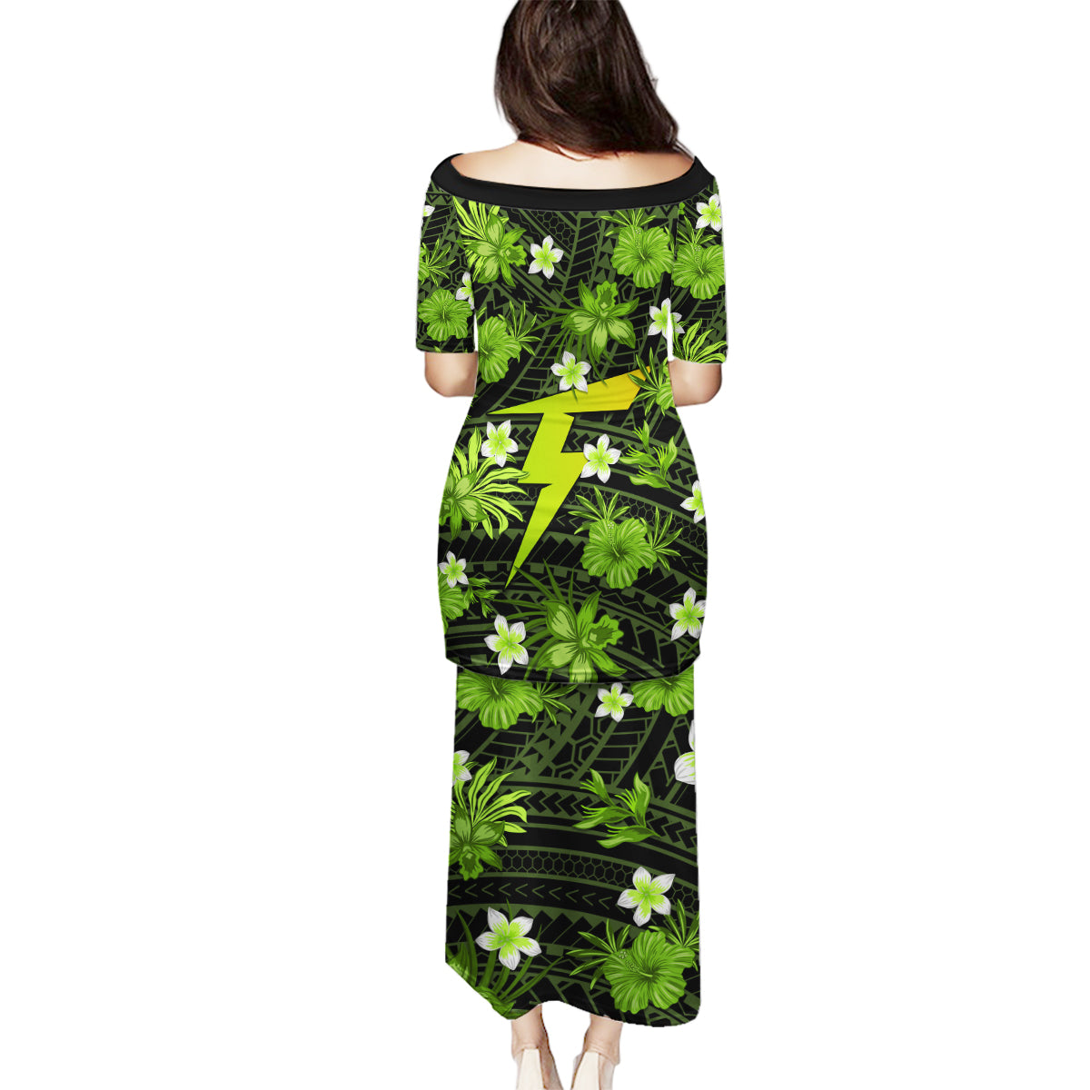 australian-thunder-cricket-family-matching-puletasi-dress-and-hawaiian-shirt-baeuty-pacific-hibiscus-and-polynesian-pattern