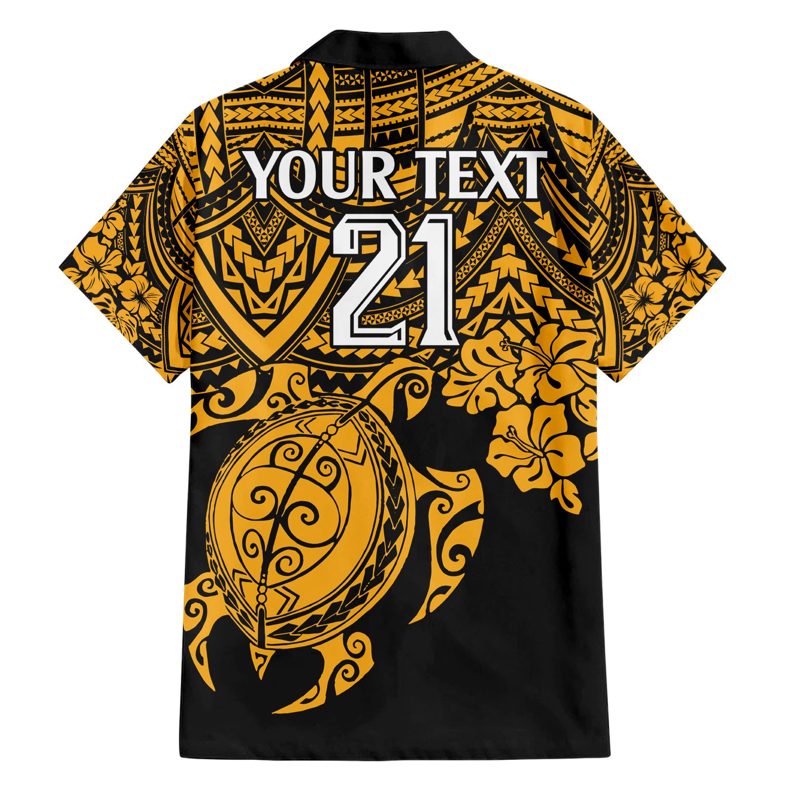 Custom Australia Matildas Hawaiian Shirt Hibiscus and Turtle With Polynesian Pattern - Vibe Hoodie Shop