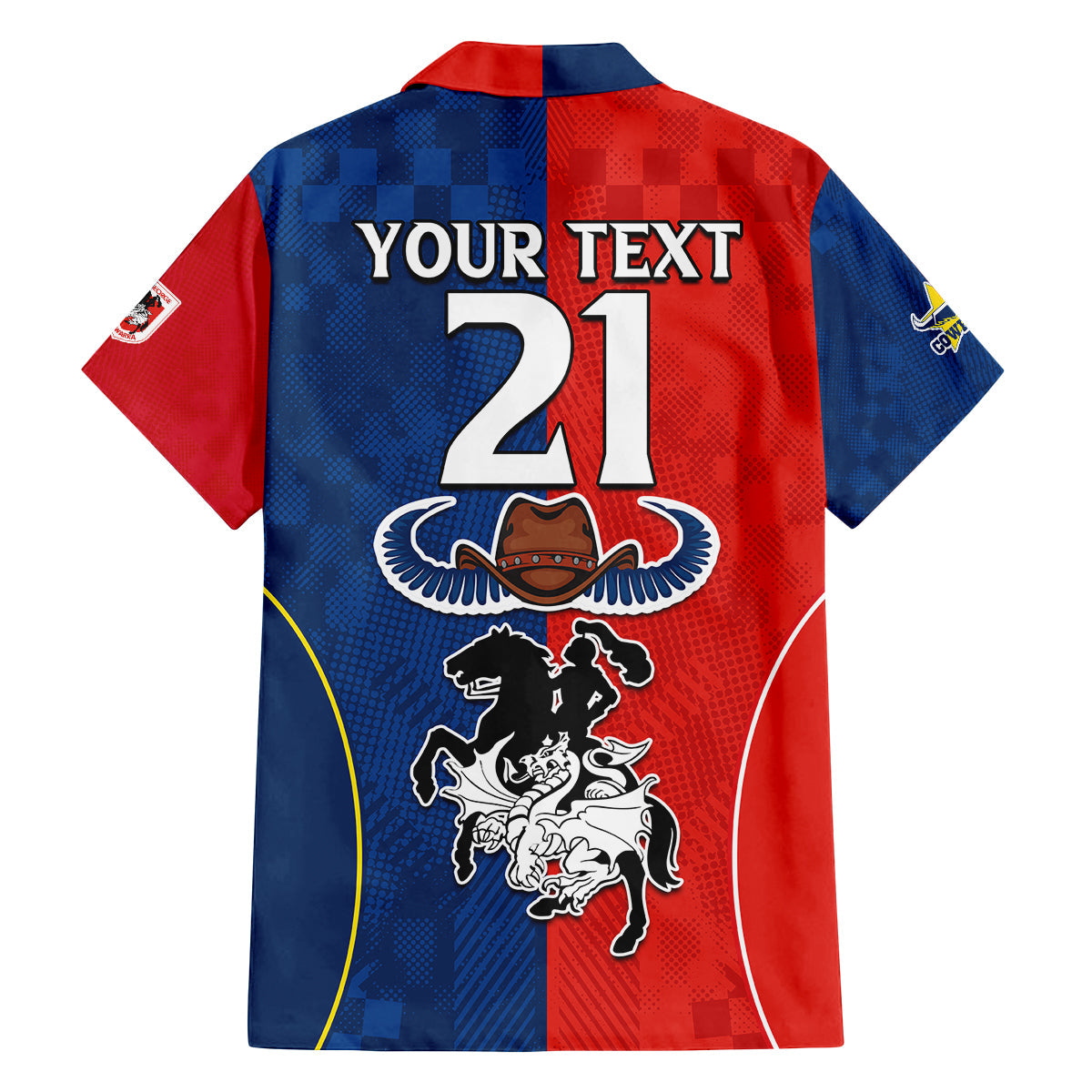 custom-nrl-cowboys-combine-dragon-rugby-family-matching-off-shoulder-maxi-dress-and-hawaiian-shirt-sporty-style