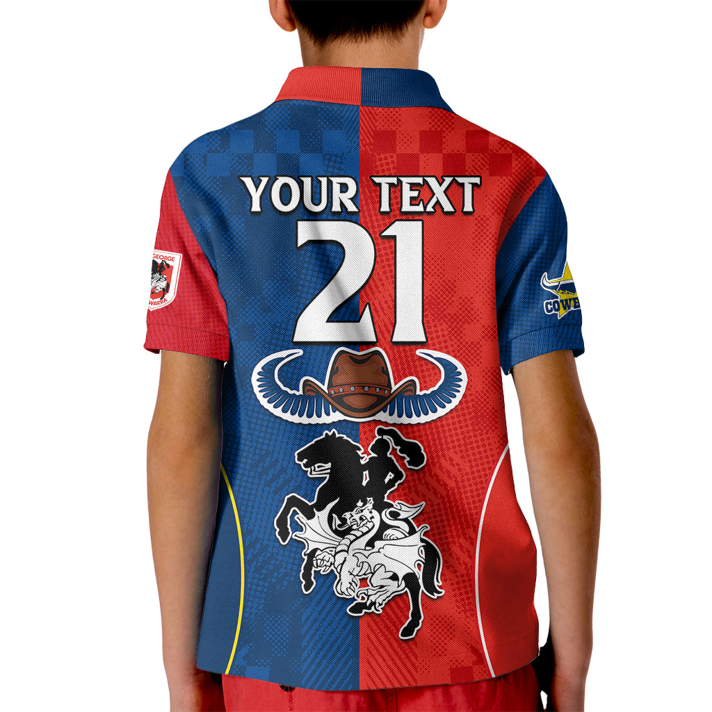 custom-nrl-cowboys-combine-dragon-rugby-kid-polo-shirt-sporty-style