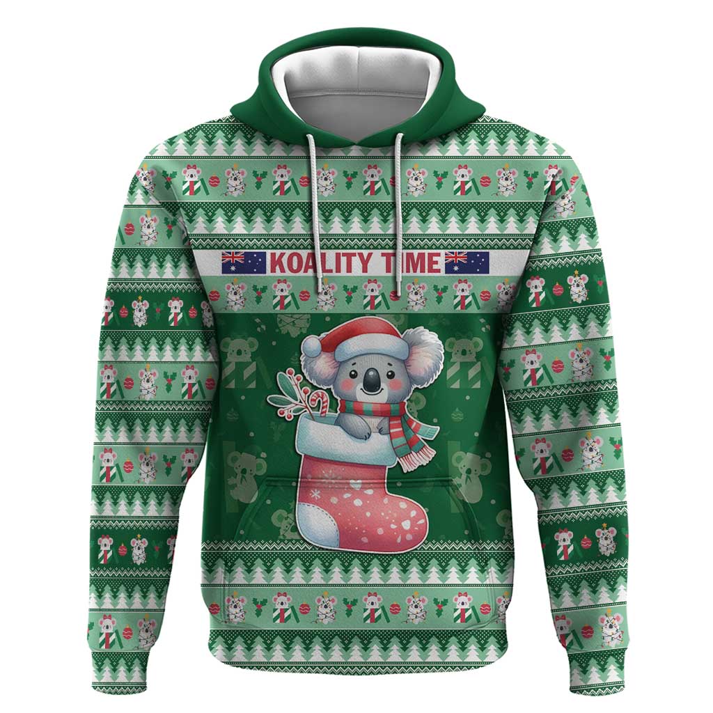 Aussie Koala Hoodie Merry Christmas LT9 - Vibe Hoodie Shop