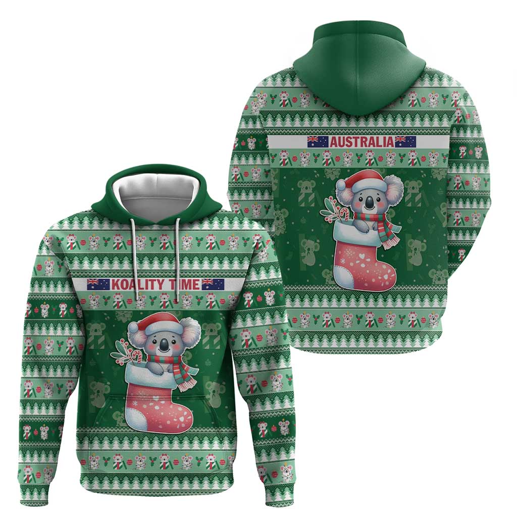 Aussie Koala Hoodie Merry Christmas LT9 - Vibe Hoodie Shop