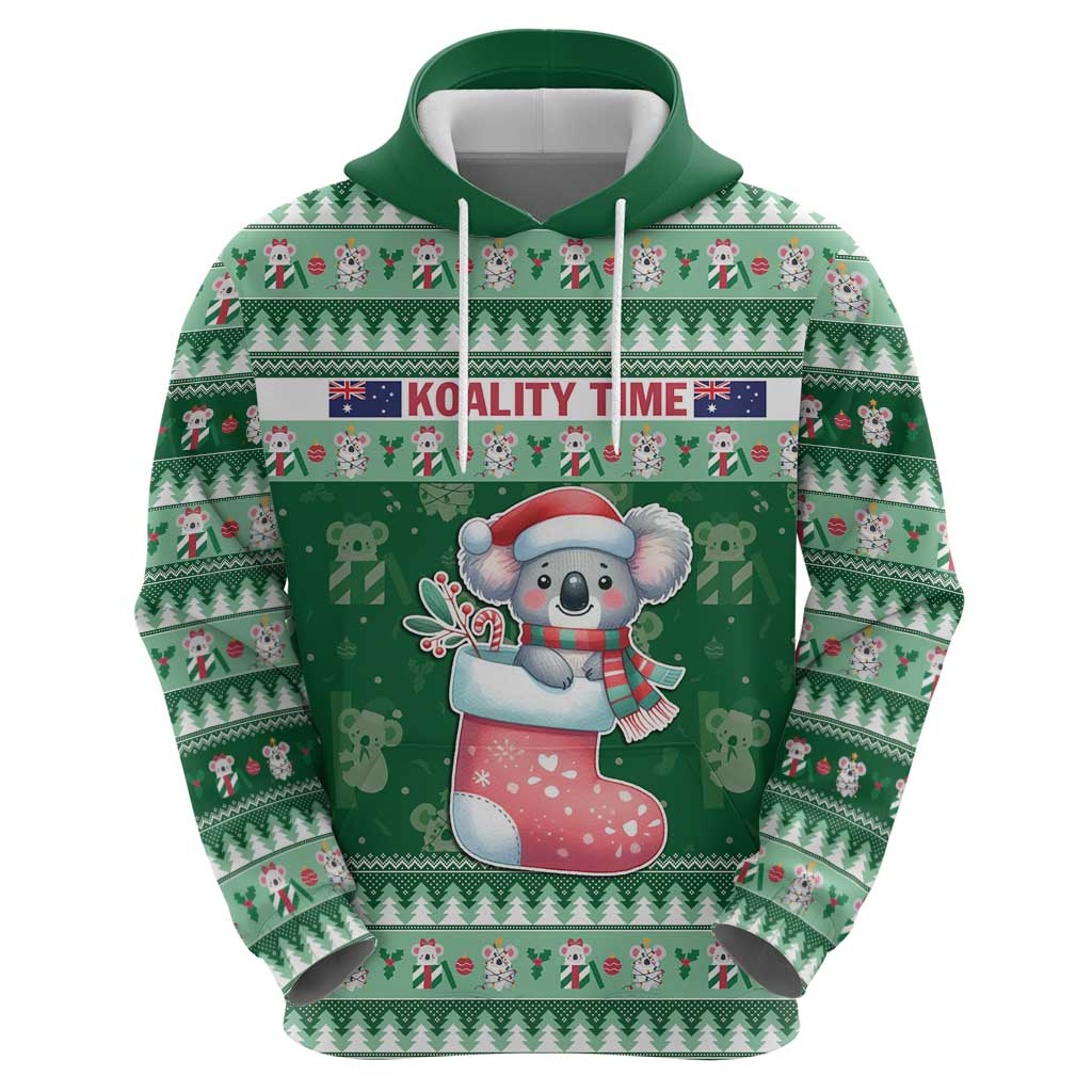 Aussie Koala Hoodie Merry Christmas LT9 - Vibe Hoodie Shop