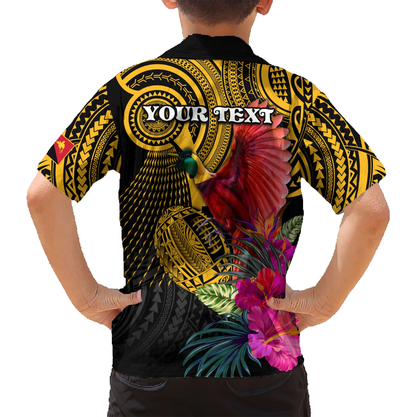 Personalised Papua New Guinea Rugby Hawaiian Shirt PNG Kumuls Champions Pacific Bowl - Vibe Hoodie Shop
