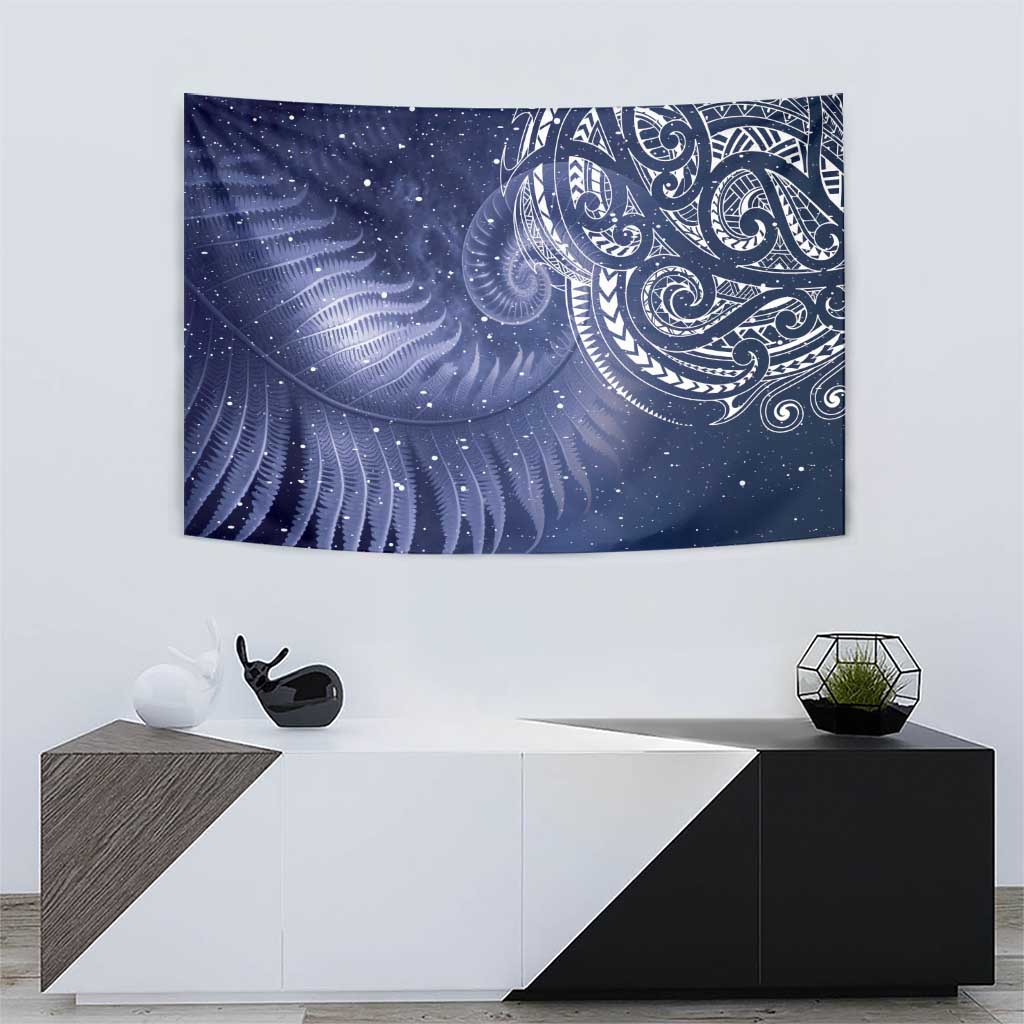 New Zealand Galaxy Fern Tapestry - Vibe Hoodie Shop