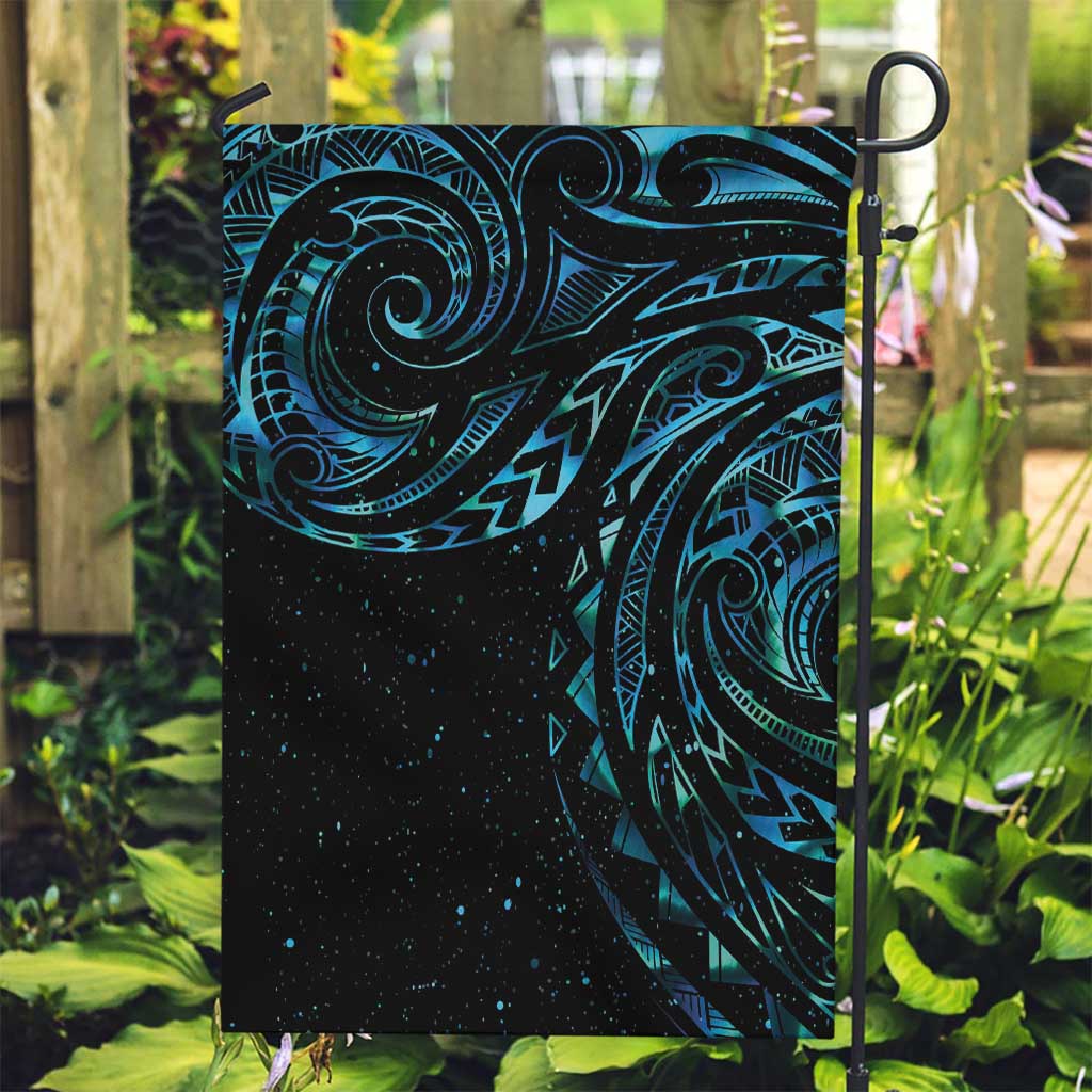 New Zealand Tribal Tattoo Garden Flag With Matariki Art - Vibe Hoodie Shop