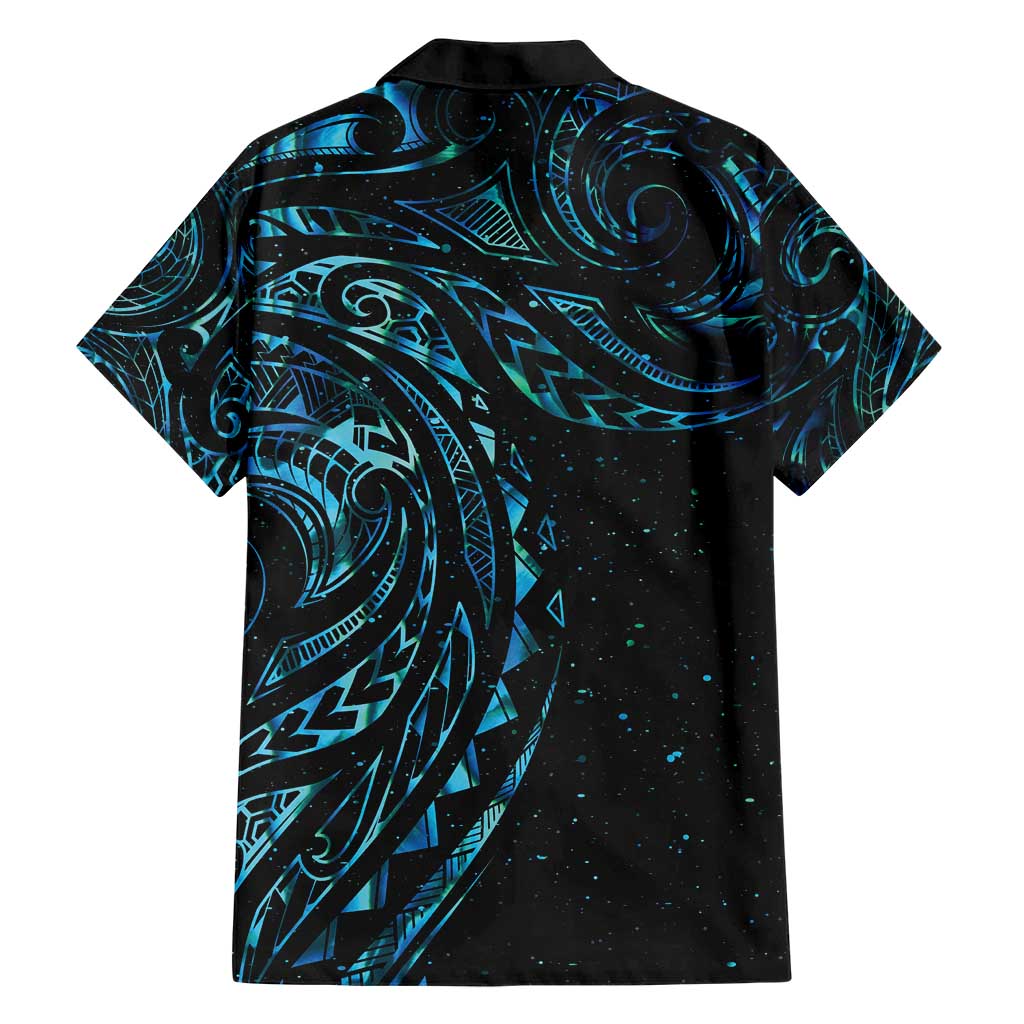 New Zealand Tribal Tattoo Hawaiian Shirt With Matariki Art - Vibe Hoodie Shop