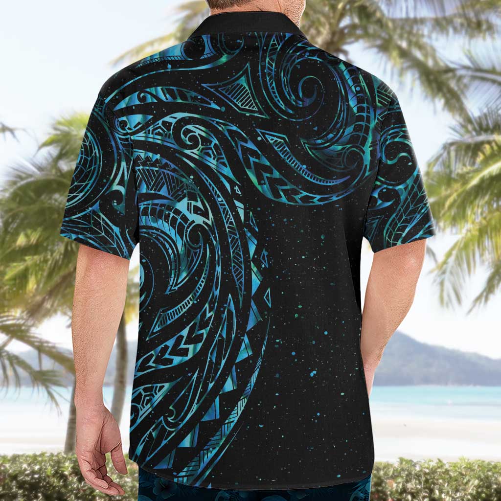 New Zealand Tribal Tattoo Hawaiian Shirt With Matariki Art - Vibe Hoodie Shop