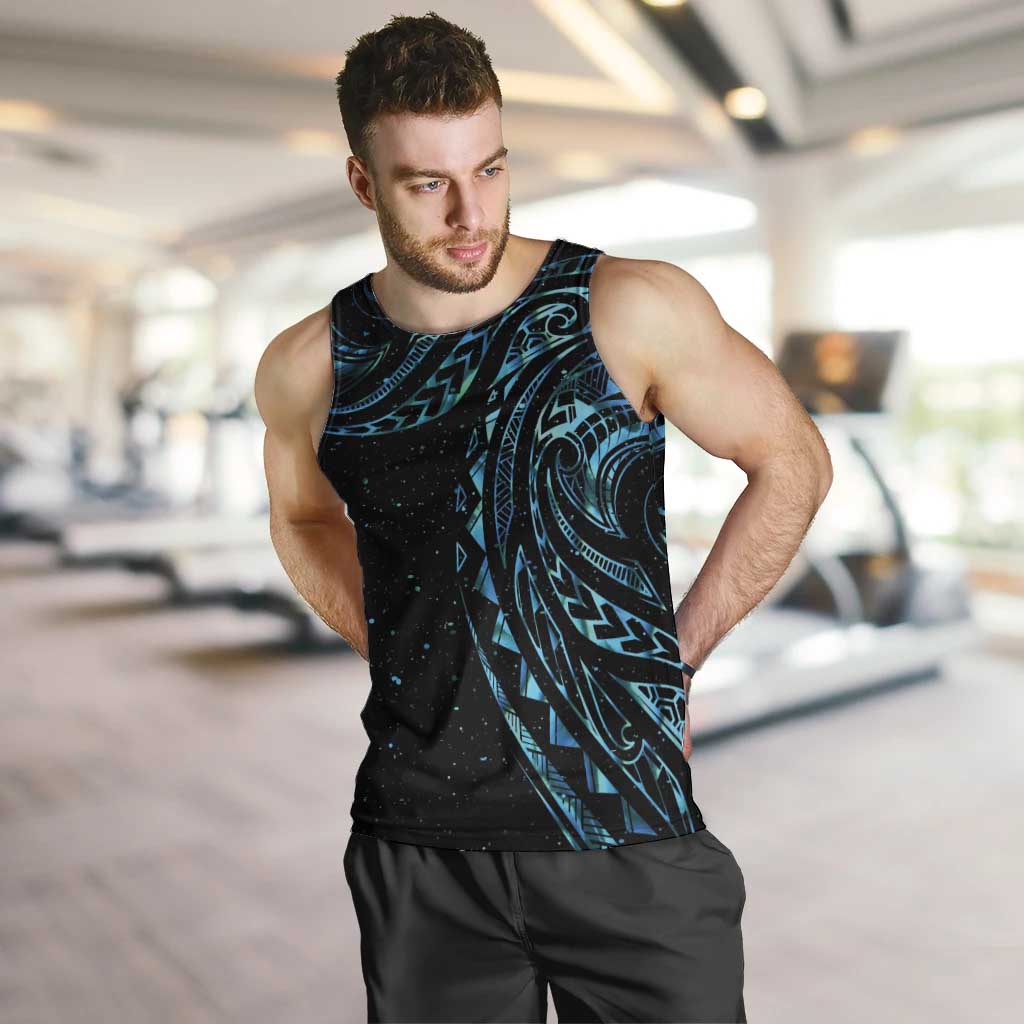 New Zealand Tribal Tattoo Men Tank Top With Matariki Art - Vibe Hoodie Shop