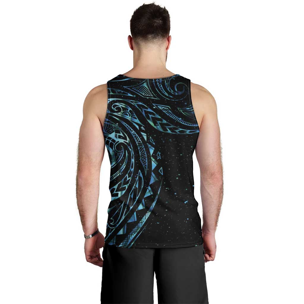 New Zealand Tribal Tattoo Men Tank Top With Matariki Art - Vibe Hoodie Shop