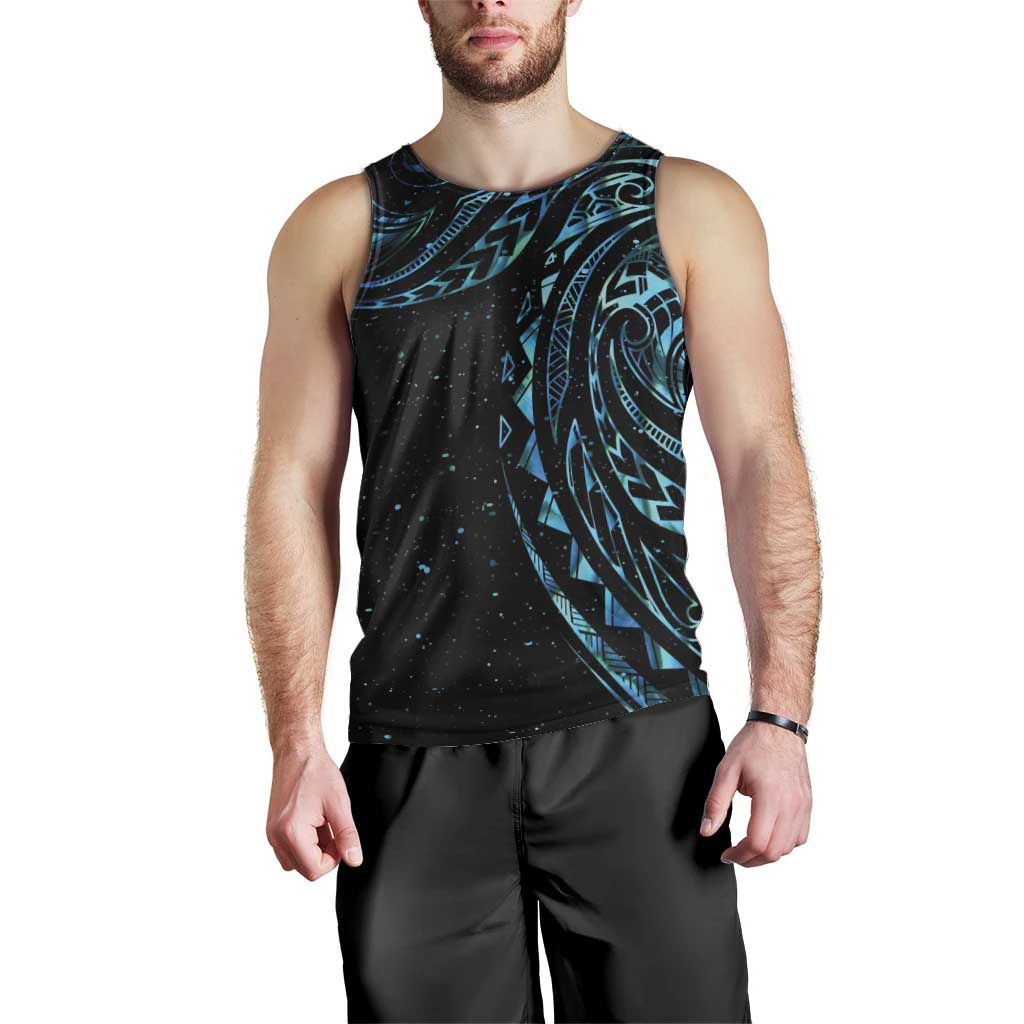 New Zealand Tribal Tattoo Men Tank Top With Matariki Art - Vibe Hoodie Shop