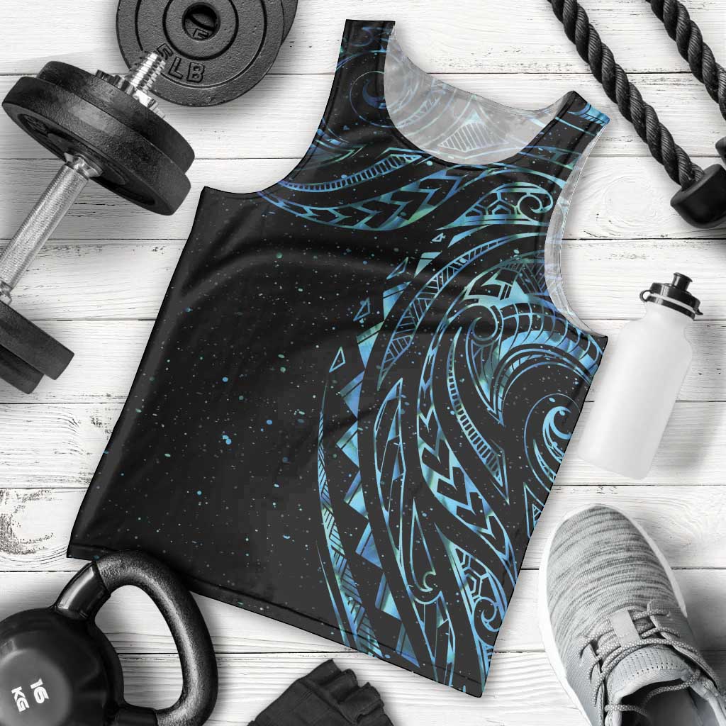 New Zealand Tribal Tattoo Men Tank Top With Matariki Art - Vibe Hoodie Shop