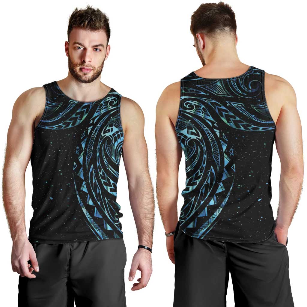 New Zealand Tribal Tattoo Men Tank Top With Matariki Art - Vibe Hoodie Shop