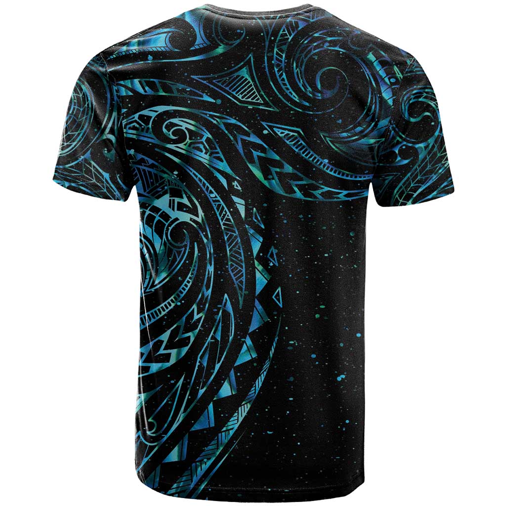 New Zealand Tribal Tattoo T Shirt With Matariki Art LT9 - Vibe Hoodie Shop