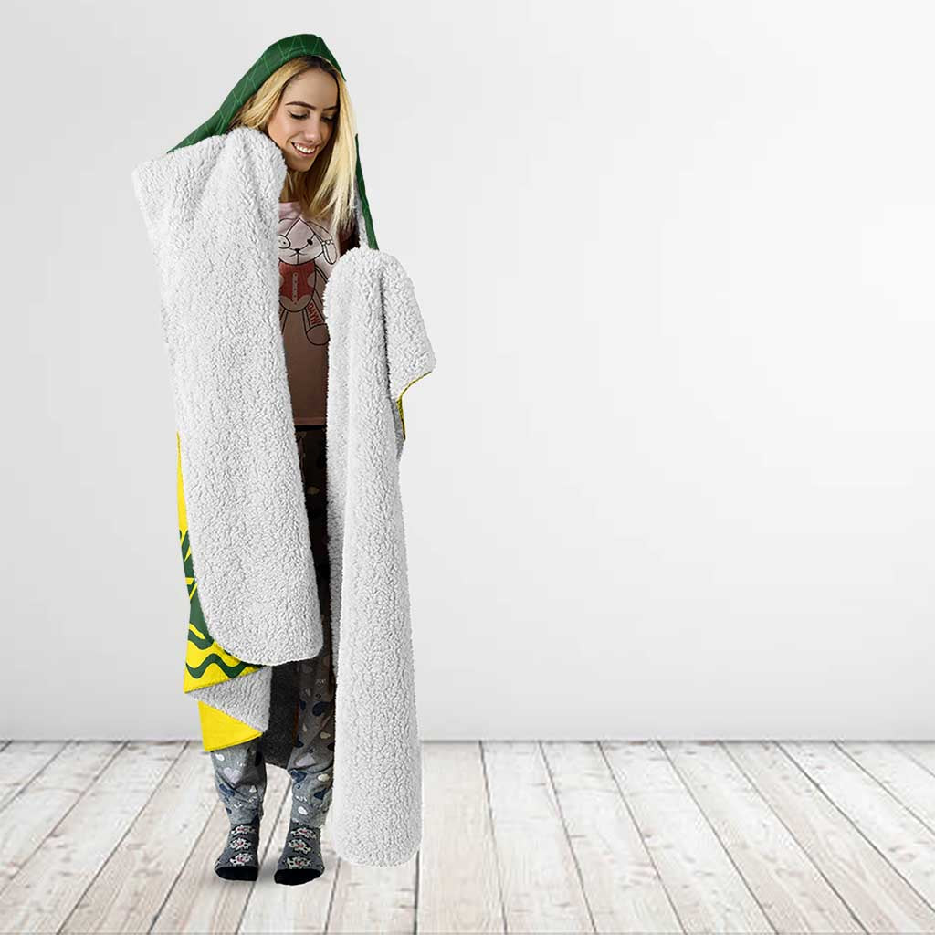 Personalised Dragons Boat Aussie Paddles Up! Hooded Blanket
