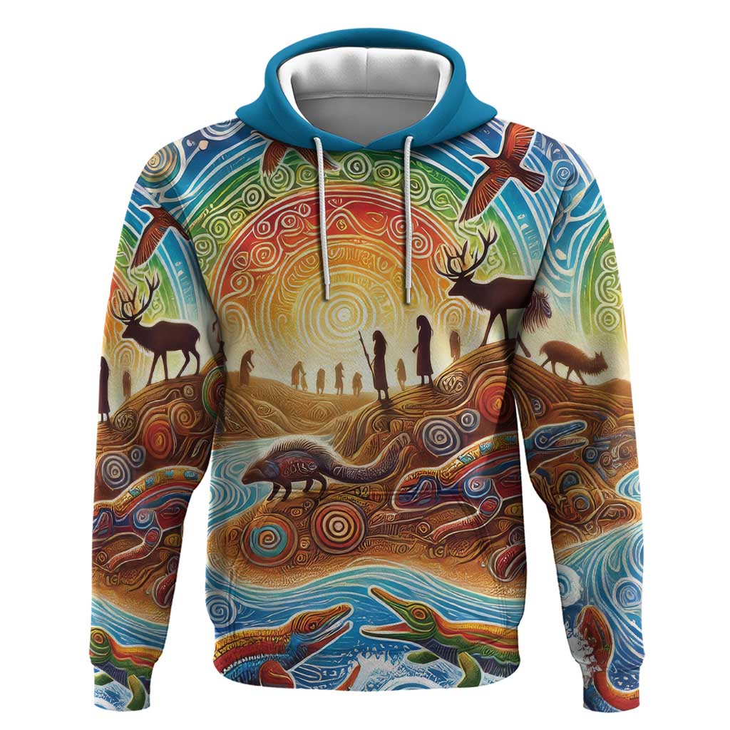 Aboriginal Dreamtime Animals Stories Hoodie LT9 - Vibe Hoodie Shop