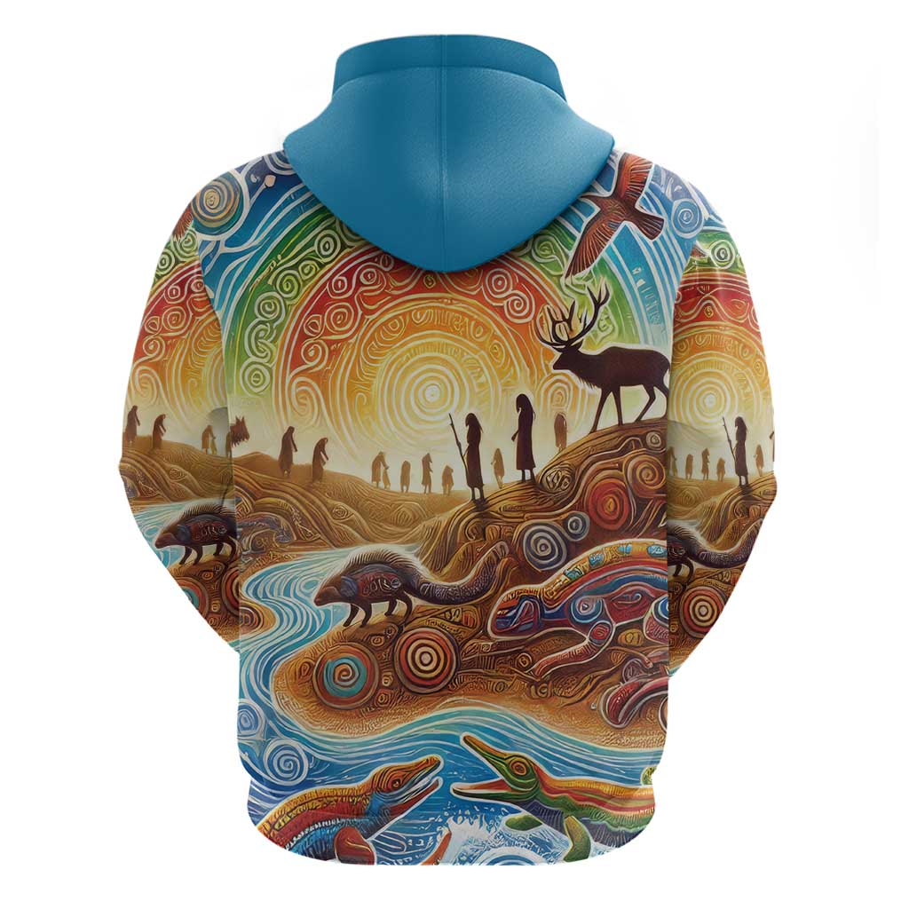 Aboriginal Dreamtime Animals Stories Hoodie LT9 - Vibe Hoodie Shop