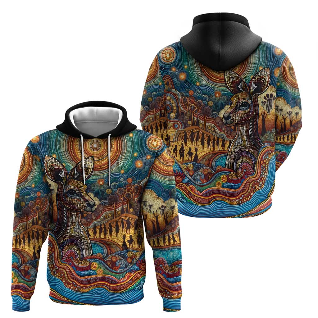 Aboriginal Dreamtime Stories Land Hoodie LT9 - Vibe Hoodie Shop