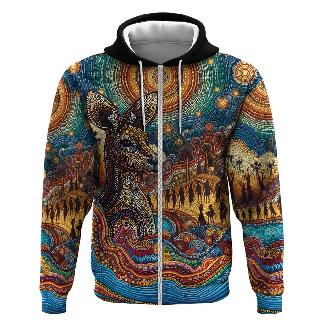 Aboriginal Dreamtime Stories Land Hoodie LT9 - Vibe Hoodie Shop