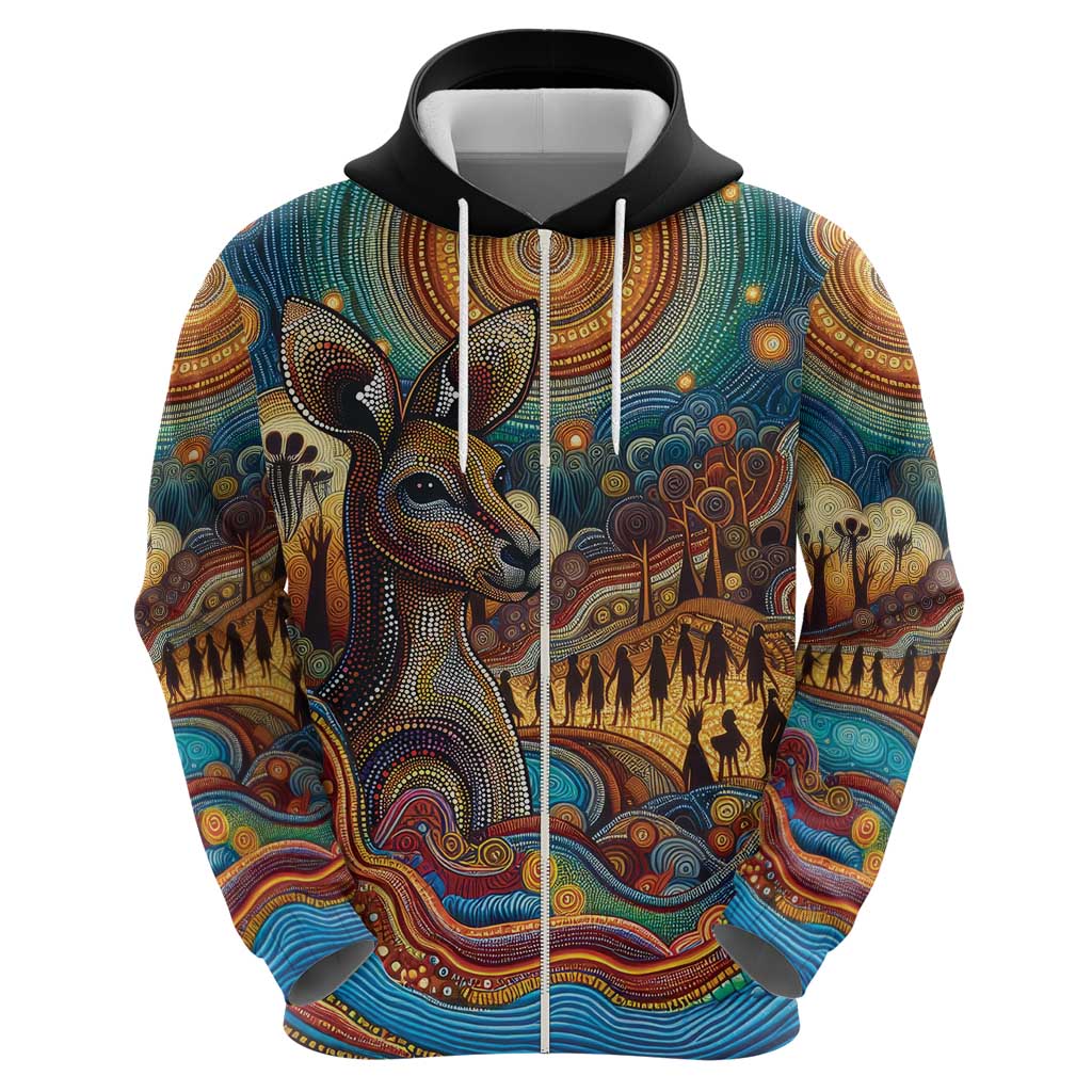 Aboriginal Dreamtime Stories Land Hoodie LT9 - Vibe Hoodie Shop