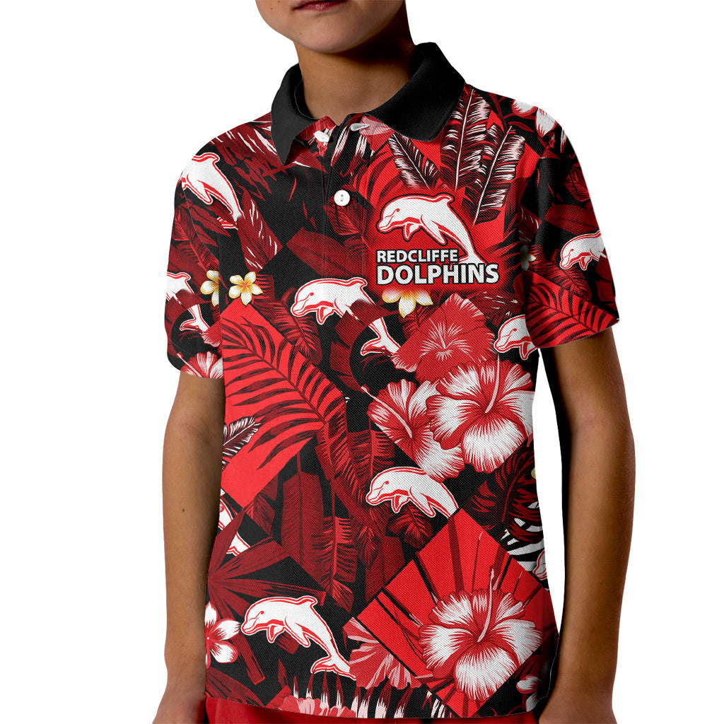 dolphins-rugby-kid-polo-shirt-fashion-tropical-jungle-flowers