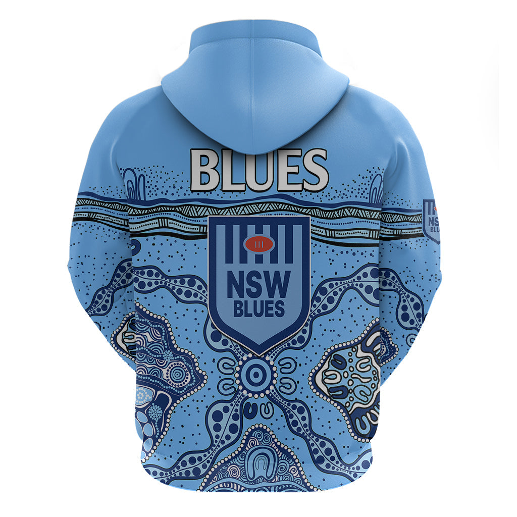 NSW Blues Rugby Hoodie New South Wales Aboriginal Origin LT9 - Vibe Hoodie Shop