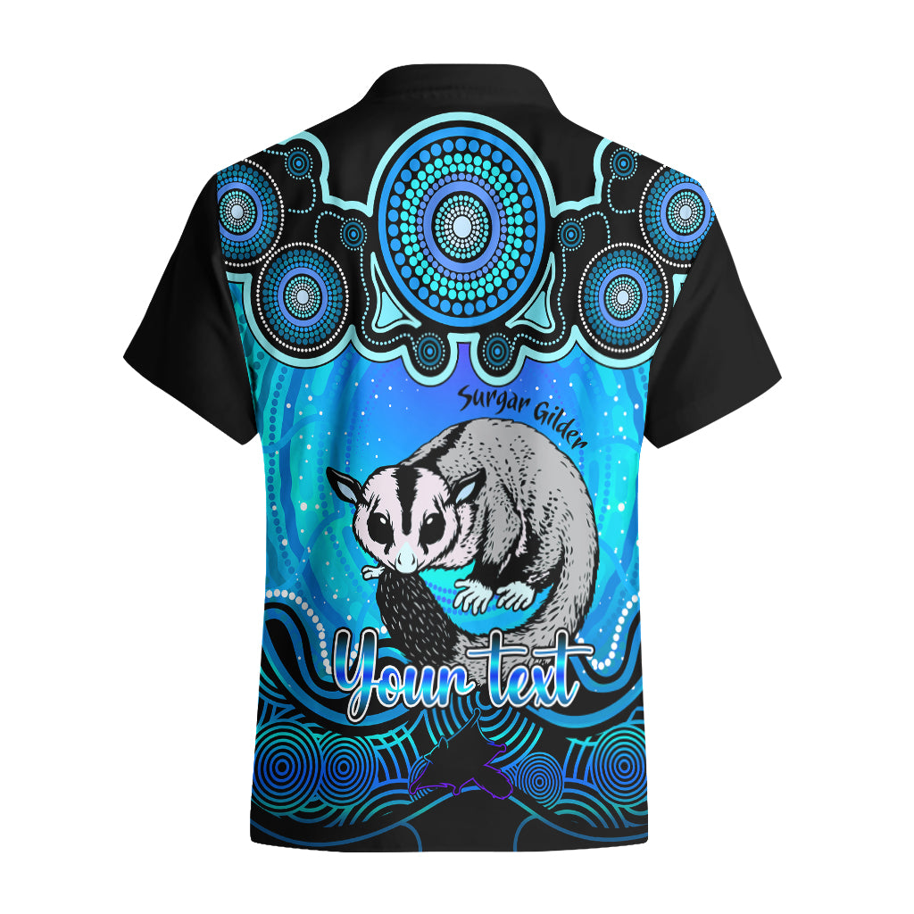 Personalised Australia Gemini Sugar Gilder Zodiac Hawaiian Shirt Auz Astrology Aboriginal - Aqua - Vibe Hoodie Shop